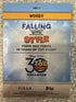 Woody 2025 Topps Pixar 30 Years of Toy Story #FWS-1 Falling With Style /25