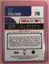 VJ Edgecombe 2026 Topps NBA Hoops Rainbow Foil RC 76ers #244