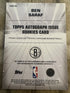 2025-26 Topps Chrome - Autograph Issue Rookies Ben Saraf #TAUR2-BS Gold...
