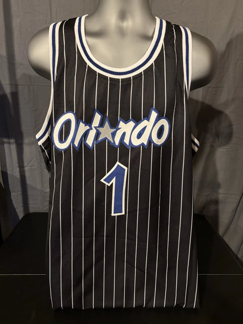 Anfernee “Penny” Hardaway Orlando Magic signed Custom Jersey Size XL Beckett COA