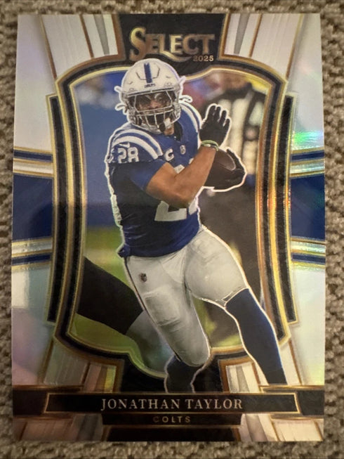 2025 Panini Select - Premier Level Jonathan Taylor #132 Silver Prizm
