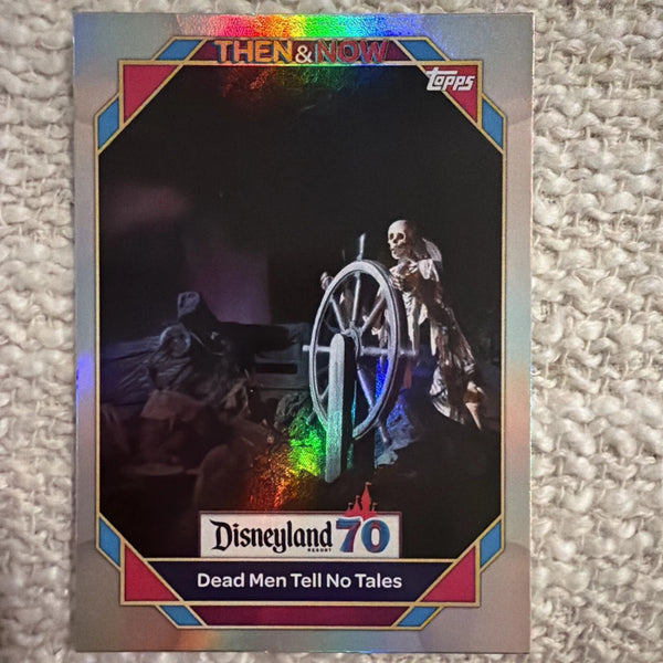 2025 Topps Disneyland 70th *RAINBOW* #74 Dead Men Tell No Tales NOW New Orleans