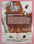 Topps NBA Hoops The Buzz Kasparas Jakucionis TB-20 Miami Heat Rookie Insert 2026
