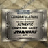 Christine Galey Star Wars R2-D2 Autograph Signed Auto Custom Card (M2)
