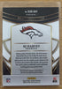 2025 Panini Select Draft Selections Blue Prizm Patch RJ Harvey RC Broncos