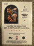 Topps Hoops Micah Peavy Rookie Autograph Hoops 1989 Signatures #89S-MPE