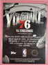 Topps Chrome Youthquake 2025-26 VJ Edgecombe Philadelphia 76ers Rookie YQ-3