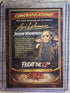 Ari Lehman Jason Vorhees Autographed Card “Friday The 13th” RC