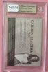 CARMEN ELECTRA Signed Custom Trading Card SLABBED Beckett Authentic