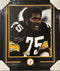 Autographed Joe Greene Pittsburgh Steelers 16x20 Framed Photo TSE COA