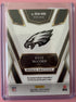 2025 Panini Select Kyle McCord Prizm Rookie Swatches Red - Eagles