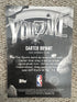 2025-26 Topps Chrome Youthquake Carter Bryant #YQ-15 Rookie RC Spurs