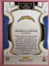 2025 Select - Concourse Omarion Hampton #2 Green & Yellow Shock Prizm (RC)