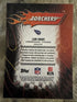 2025 Topps Finest Football Cam Ward Rookie Torchers Refractor Insert T-5