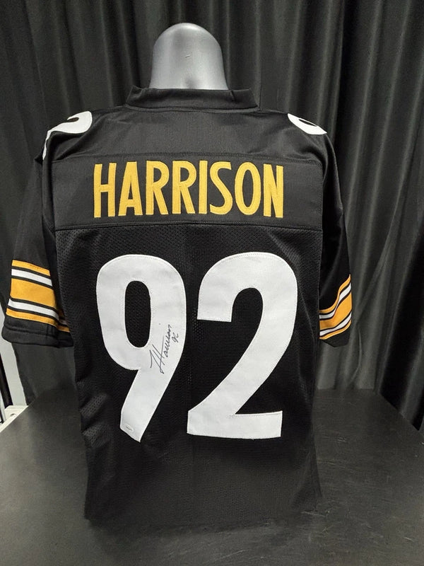 Pittsburgh Steelers James Harrison Signed Black Jersey W/ COA