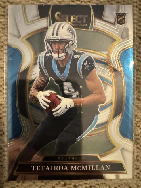 2025 Panini Select Football Tetairoa McMillan Concourse Rookie #44 Panthers