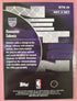 2022-26 Topps NBA Hoops Net 2 Net Domantas Sabonis Kings #NTN-24 Insert