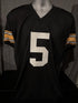 Rico Dowdle Pittsburgh Steelers Signed Custom Black Jersey Beckett COA