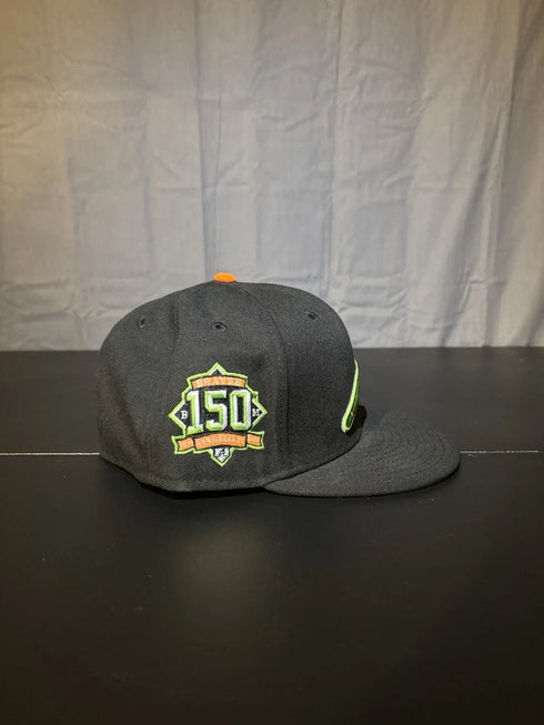 Atlanta Braves New Era 59 Fifty Alternate Fitted 7 1/4 MLB Hat 150th Anniversary