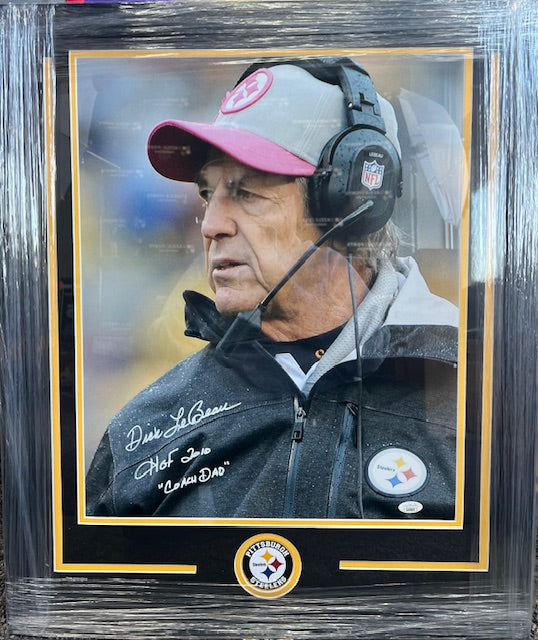 Pittsburgh Steelers Dick Lebeau Signed/Inscribed 16x20 with JSA COA