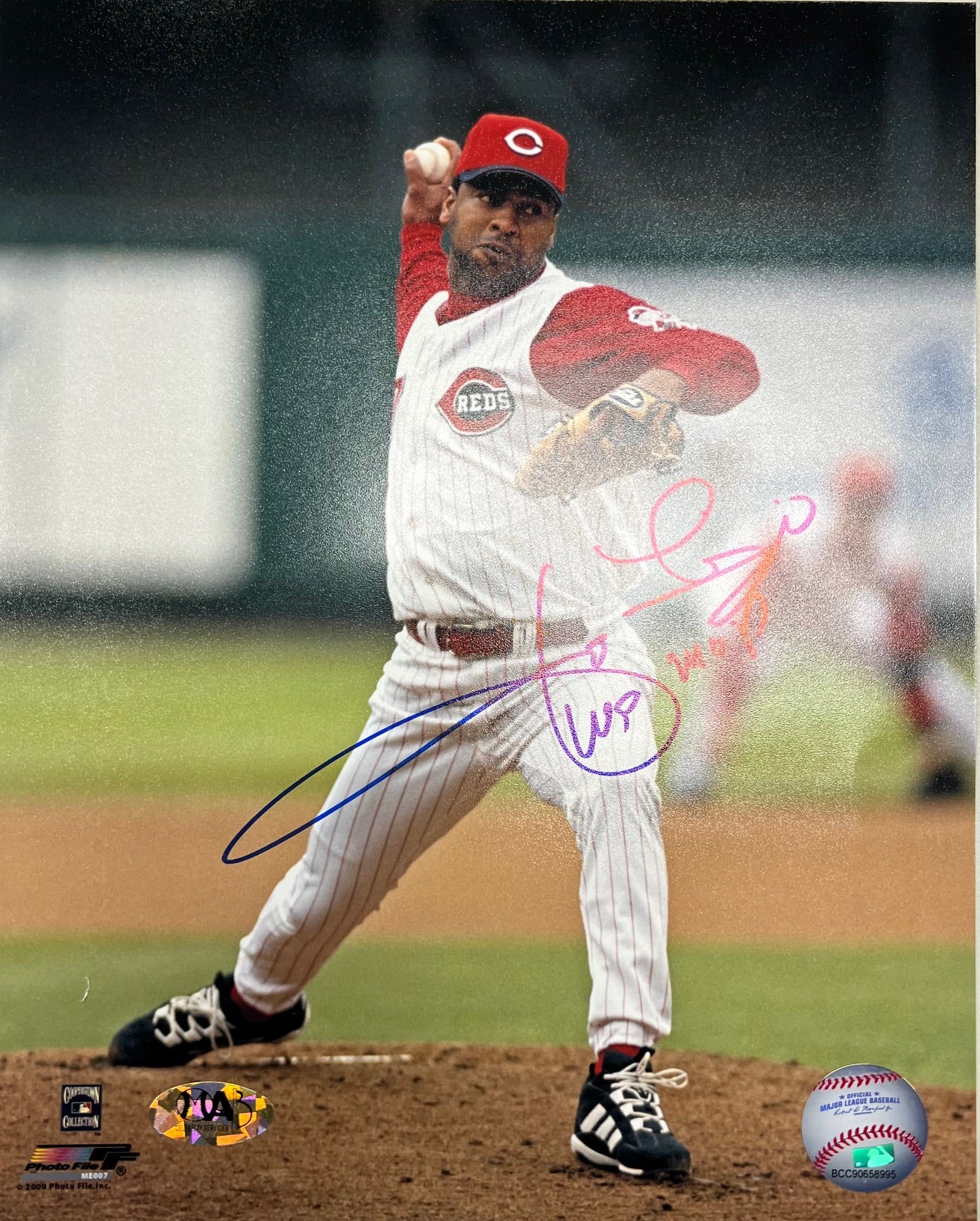 Cincinnati Reds Jose Rijo Signed 8x10 with MLB COA *NO CARD* – Dazzle ...