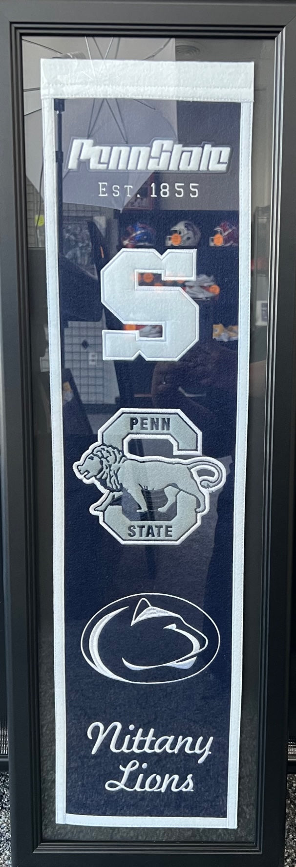 Penn State Nittany Lions Framed Heritage Banner