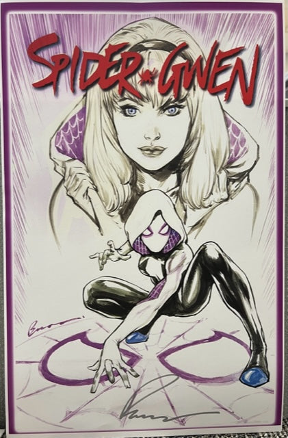 Aldrin Aw "Buzz" Signed Comic Spider-Gwen