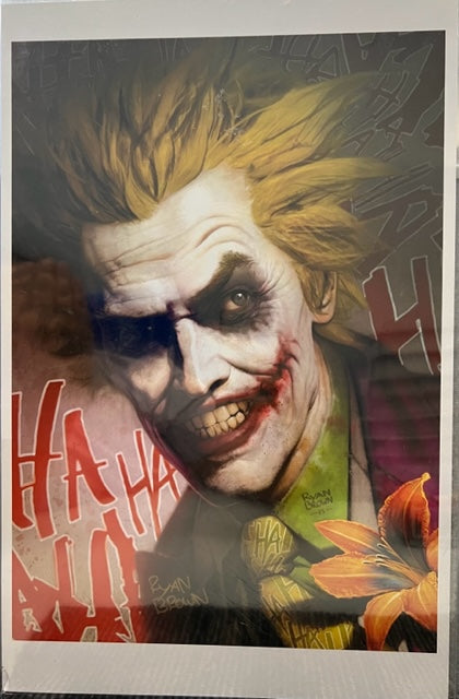 The Joker Ryan Brown Signed Photo