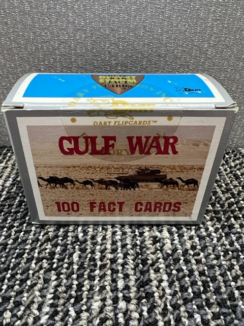 1991 Dart Flipcards Complete Gulf War Cards 100 Fact Cards