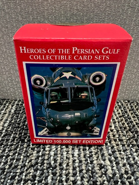 HEROES of the PERSIAN GULF Complete Sealed & Numbered Set U.S. Military
