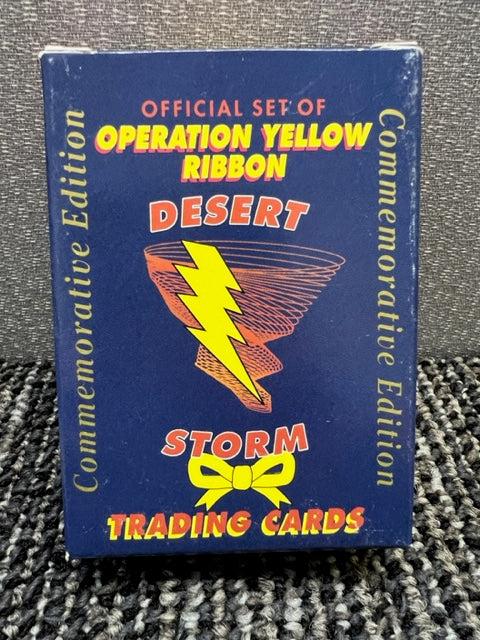 1991 Operation Yellow Ribbon Commemorative Desert Storm 60 Card Trading Set