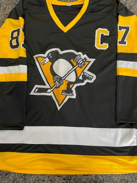 Sidney Crosby Unsigned Custom Jersey
