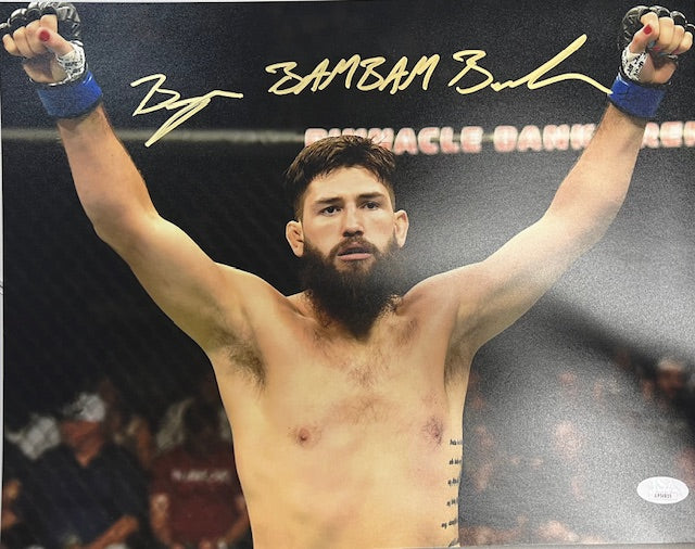 Bryan Barberena Signed 11x14 with Inscription with JSA COA