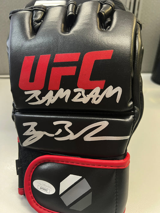 Bryan Barberena Signed/Inscribed UFC Glove with JSA COA